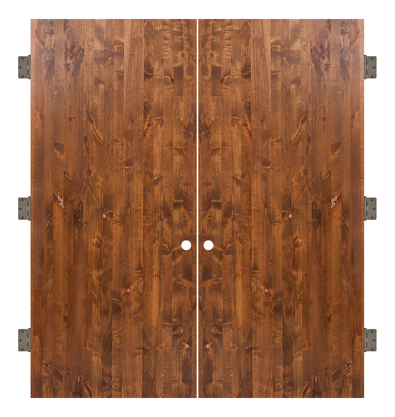 Modern Interior Double Slab Door Rustica
